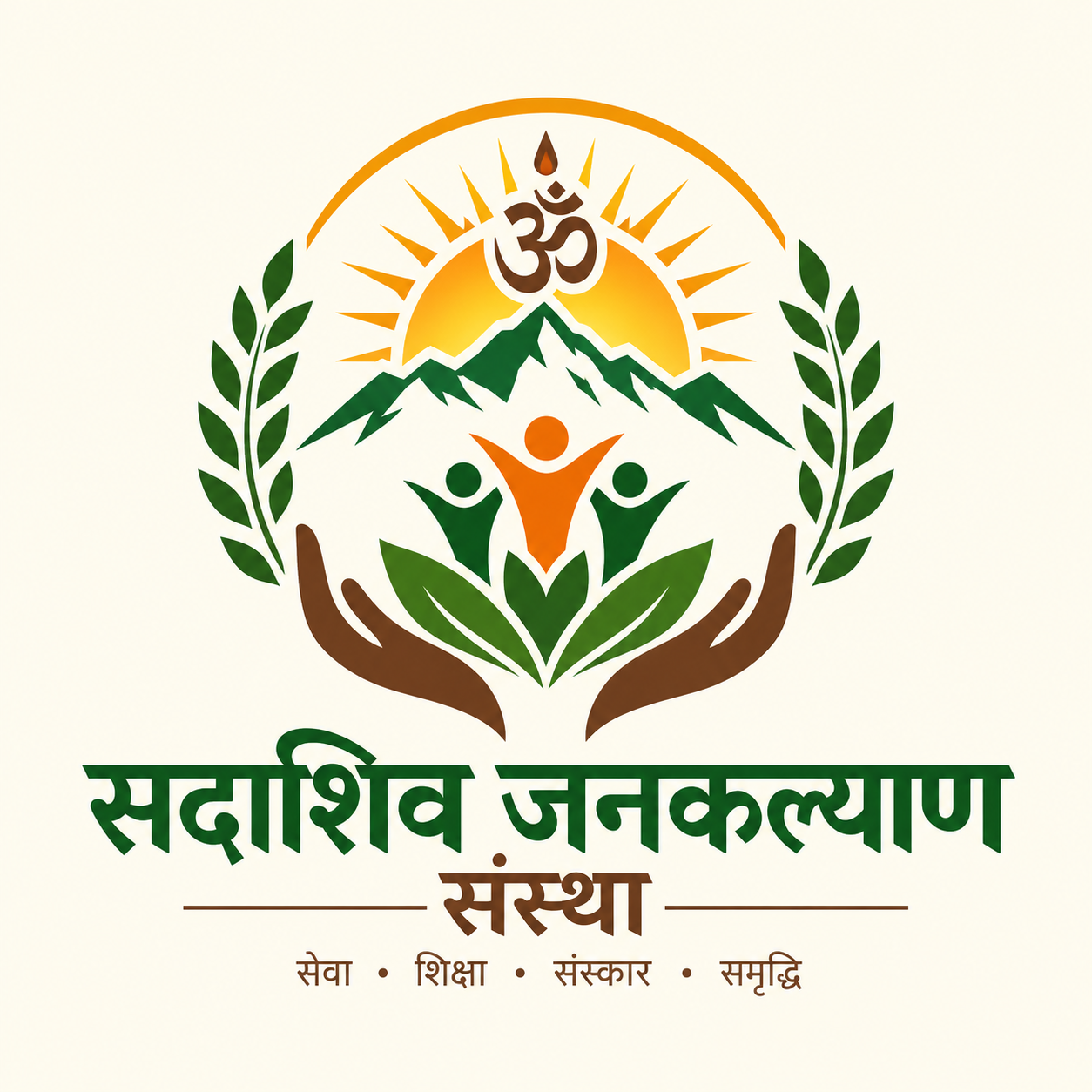 श्री सदा शिव संस्थान का लोगो